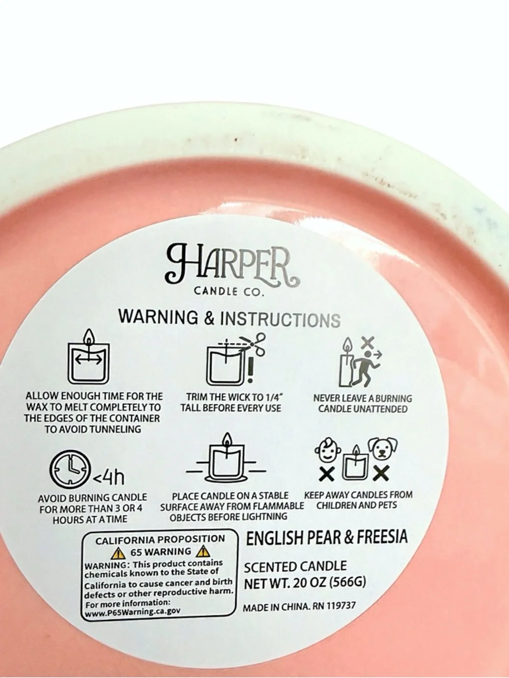 Harper Candle Co. brand new